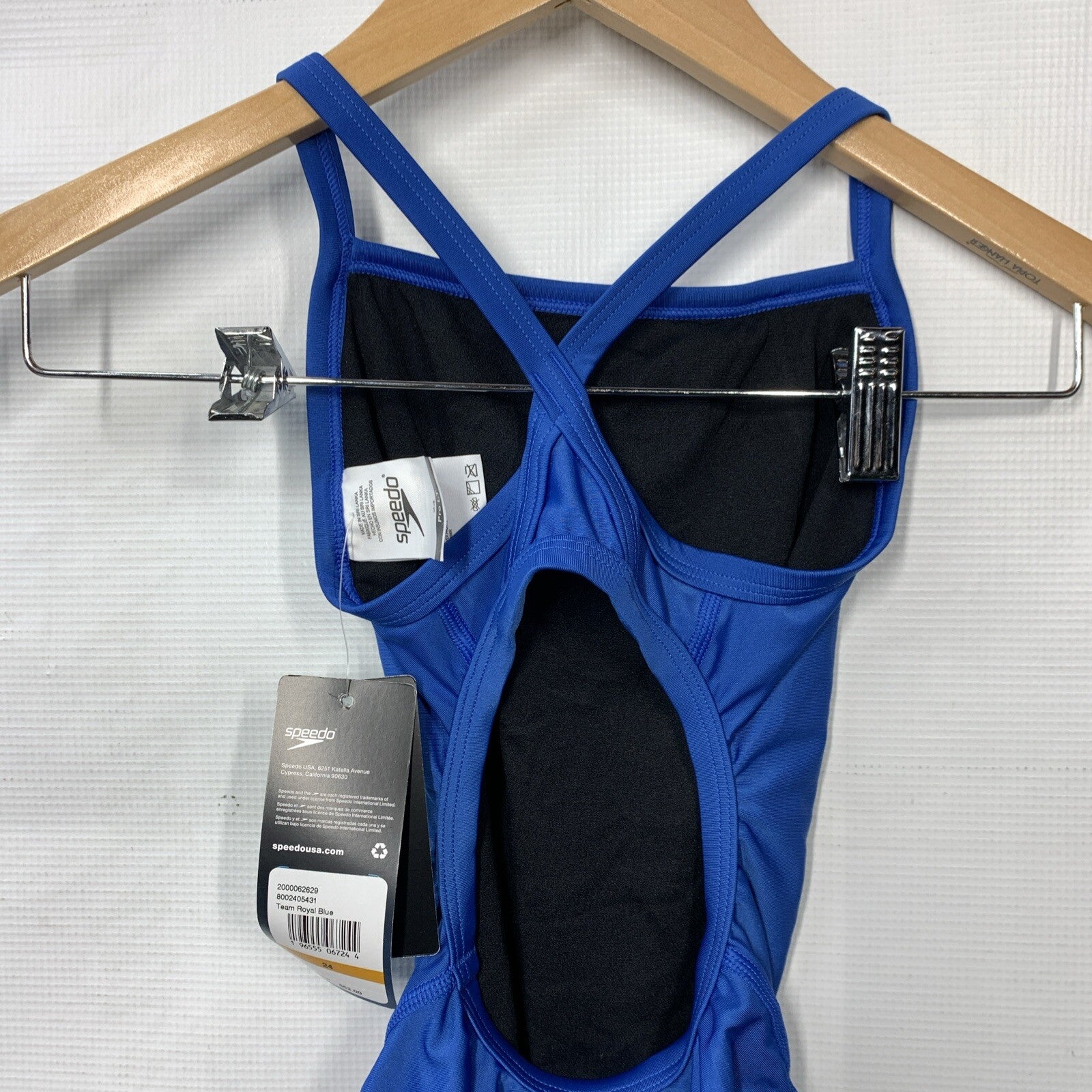 Speedo F Fl Eco Solid Pro LT Flyback One Piece Swimsuit 24 Royal Blue Swimwear