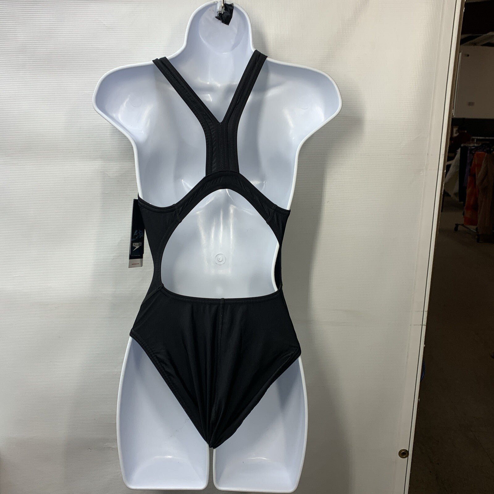 Speedo Competitive Black 1-Piece ProLT Super Pro Swimsuit Women Sz 6/32 Swimwear