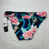 La Blanca Tropical Print Ruched Sides Foldover Swim Bottom Underwear Size 6