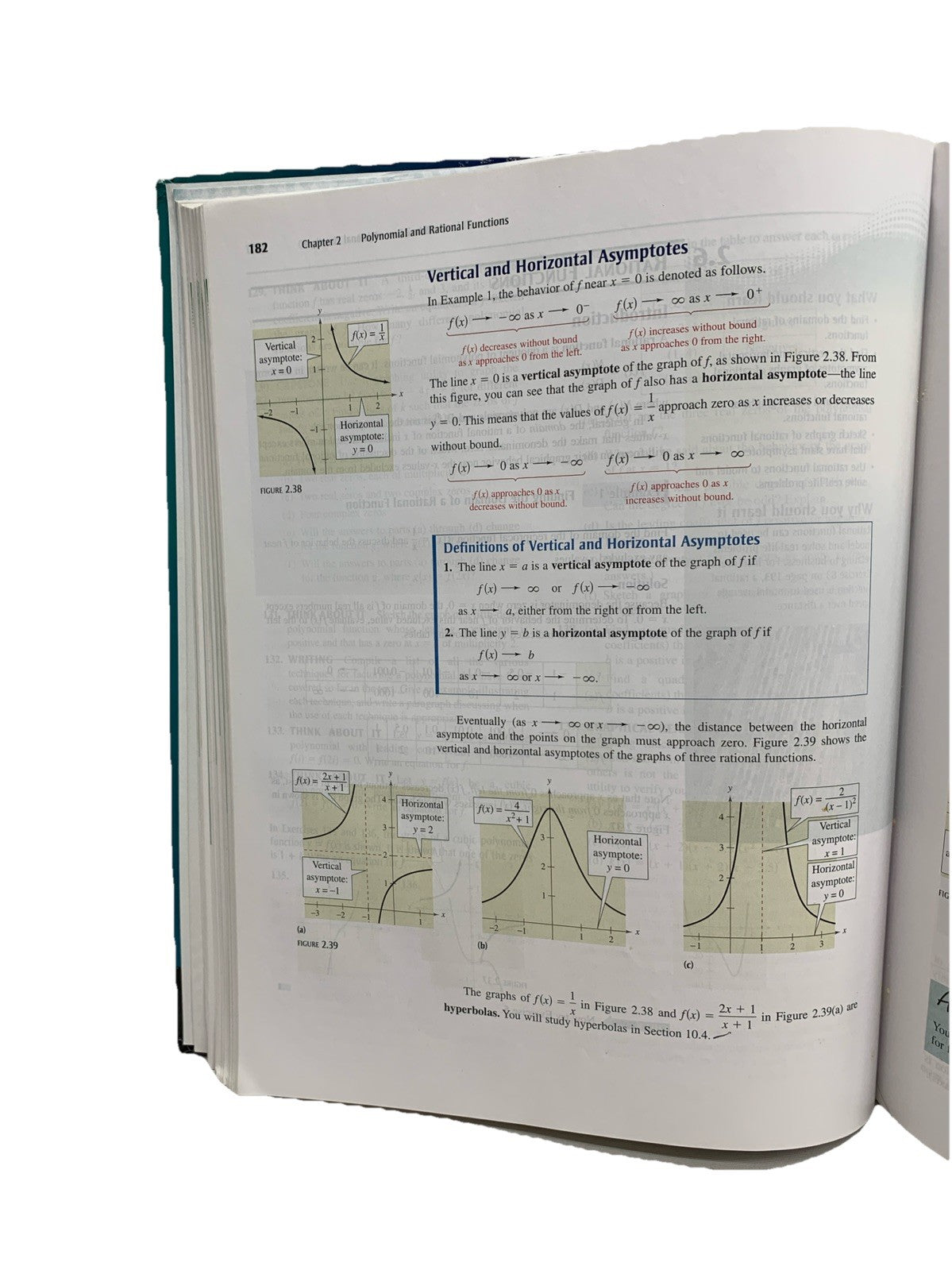 Precalculus A Concise Course Second Edition by Larson Brooks/cole - USED GOOD