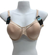 Bali Women's One Smooth U Underwire Bra 36B Rose DF3439 LightIllusion Back smoot