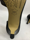 Bella Vita Women’s Quilla Pump Leather High Heel Sandal Black 51-1732 Size 9W
