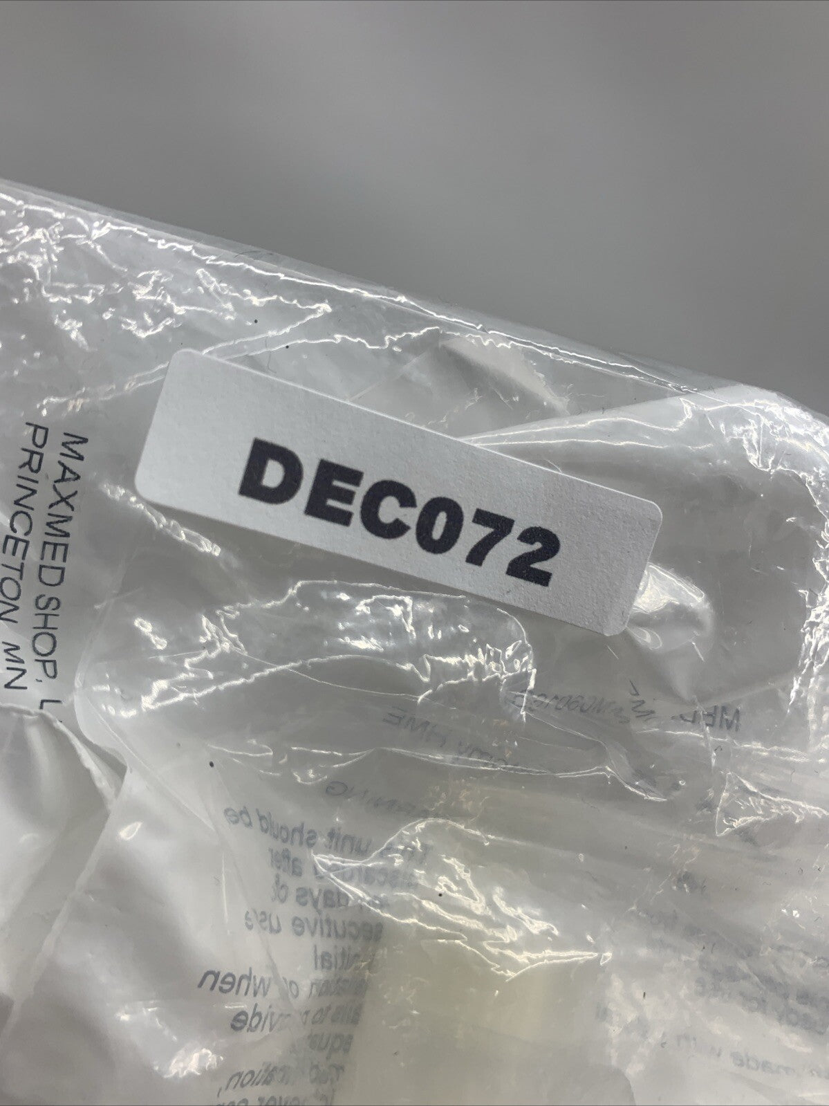 Tracheostomy Heat Moisture Exchanger HME Lightweight Clear Housing - 10 Pack