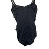 La Blanca Women's Standard Island Goddess Lingerie One Piece Swimsuit, Black, 12