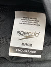 Speedo Women's Swimsuit Bottom Jammer Mid Length Size M Pull On Black Durable