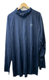 Under Armour Men's Tech 2.0 1/2 Zip Long Sleeve Shirt Blue 11328495 Size 4XLT