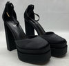 Vivianly Womens Platform Ankle Strap Sandals Chunky Block High Heels Black Sz 8