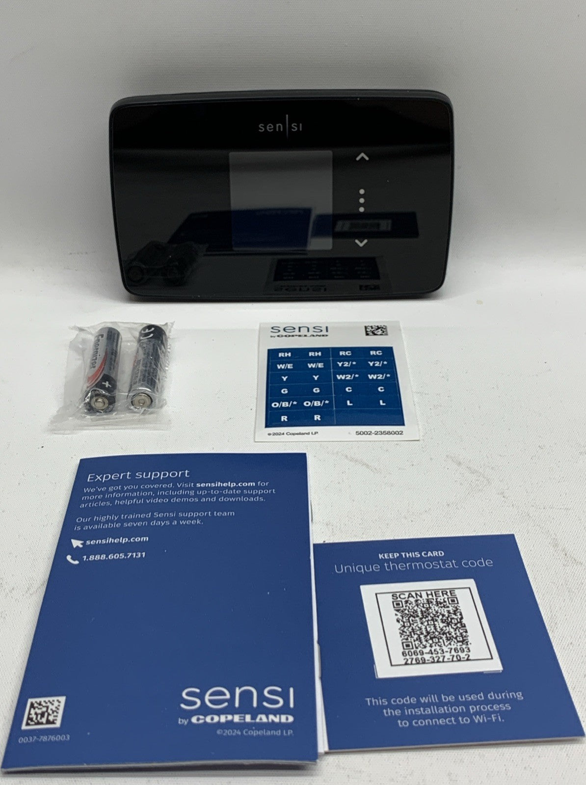 Emerson Sensi Lite ST25 Wi-Fi Smart Programmable Thermostat WiFi Easy DIY Black