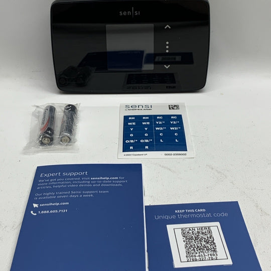 Emerson Sensi Lite ST25 Wi-Fi Smart Programmable Thermostat WiFi Easy DIY Black