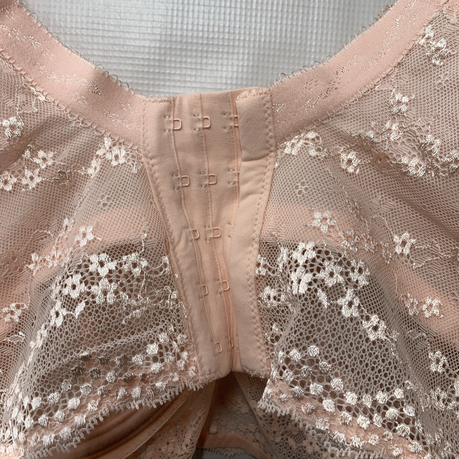 Elomi Women's Charley Underwire Bralette 36K Blush Pink EL4381BAK Hook & Eye