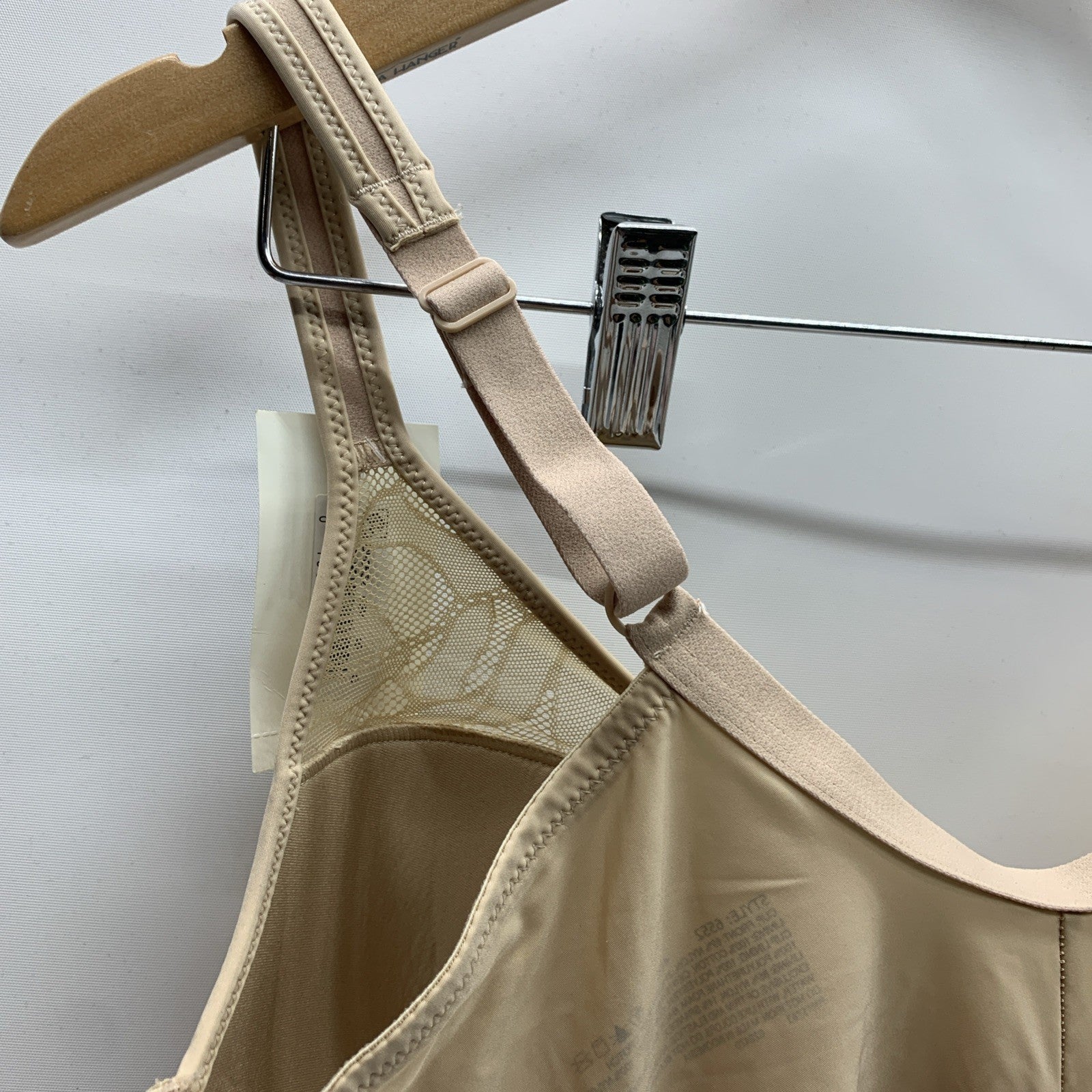 Bali Ultra Light Body Briefer Shaper with firm control, underwire, in size 40C, worn as a seamless women’s shapewear undergarment
