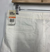 Dockers Men's Ultimate Short Fit Supreme Flex Flexible Waistband Size 32 White