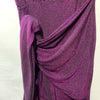 Petal & Pup Women's Santiago Off Shoulder Midi Party Cocktail Dress Small Purple