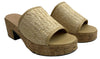 Seychelles Women's One of a Kind Platform Mule Sandal Natural Size 8 Open Toe