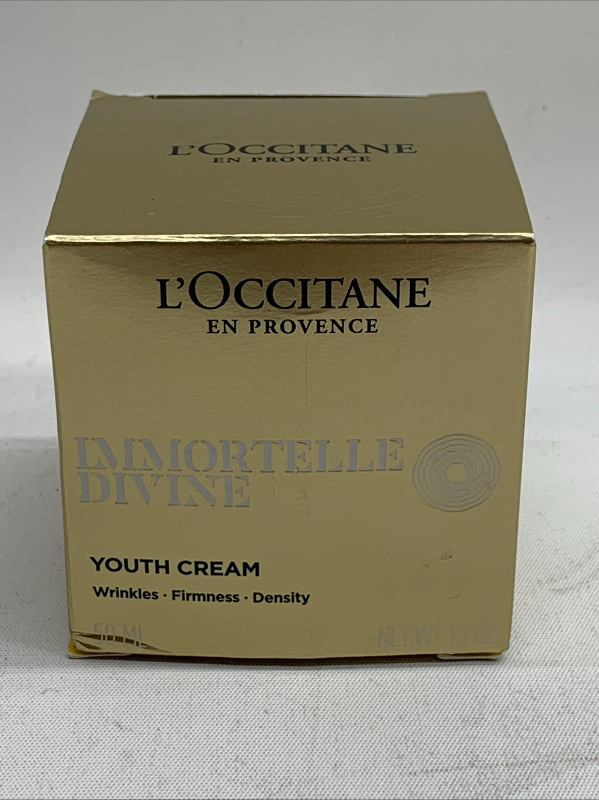 L'Occitane Immortelle Divine Cream 1.7 fl oz/50ml Facial Moisturizer Youth Cream