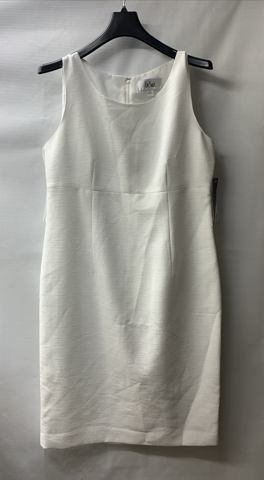 LeSuit Women's 2-Piece Jacket/Dress Suit White Size 10 for Office Formal Events