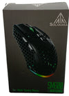 Solakaka Tri-mode Gaming Wireless Mouse SM600 White with RGB Light for Laptop/PC