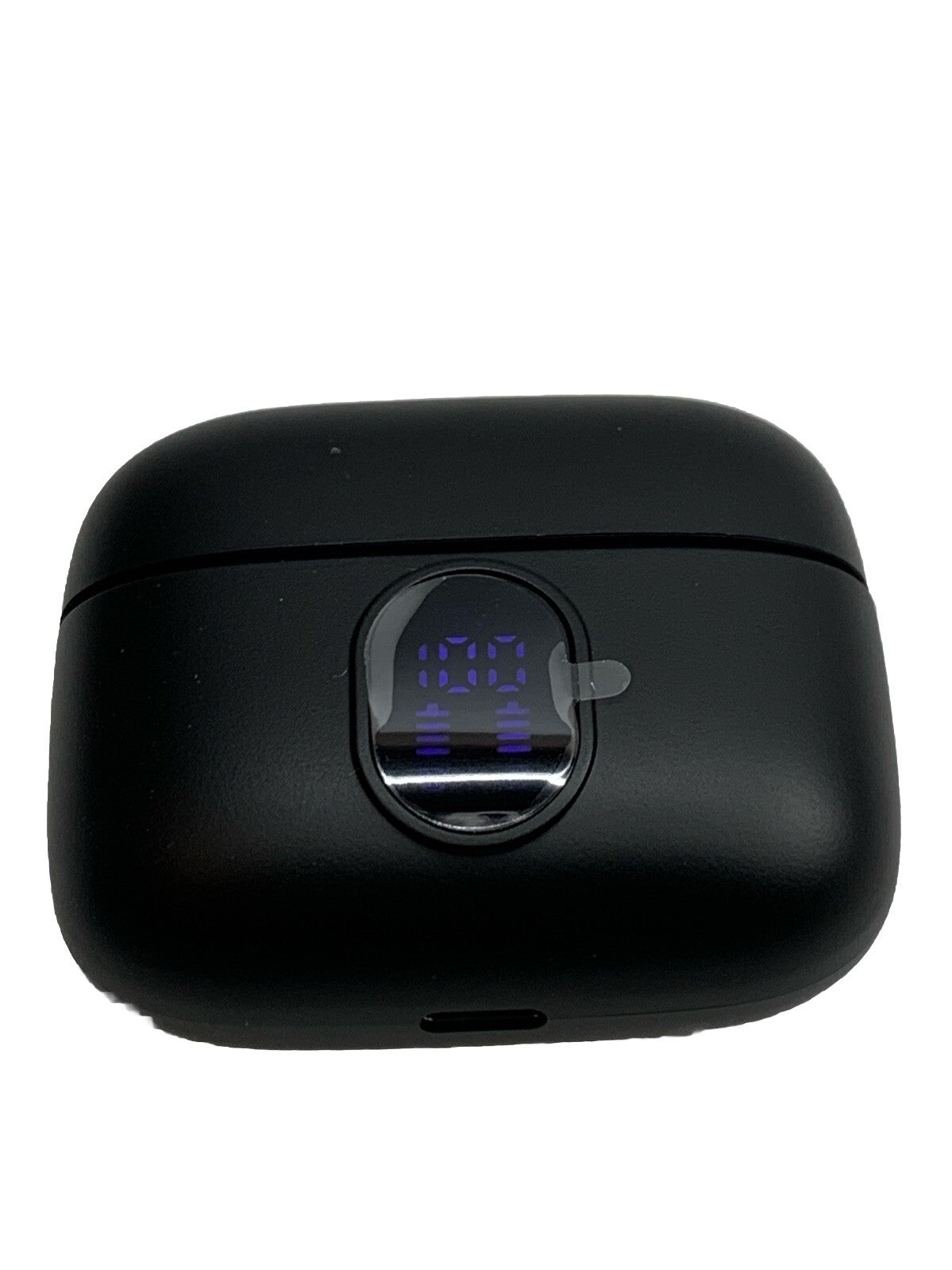 Wireless Earbuds Bluetooth 5.4 Headphones 42H Long Playtime LED Power Black