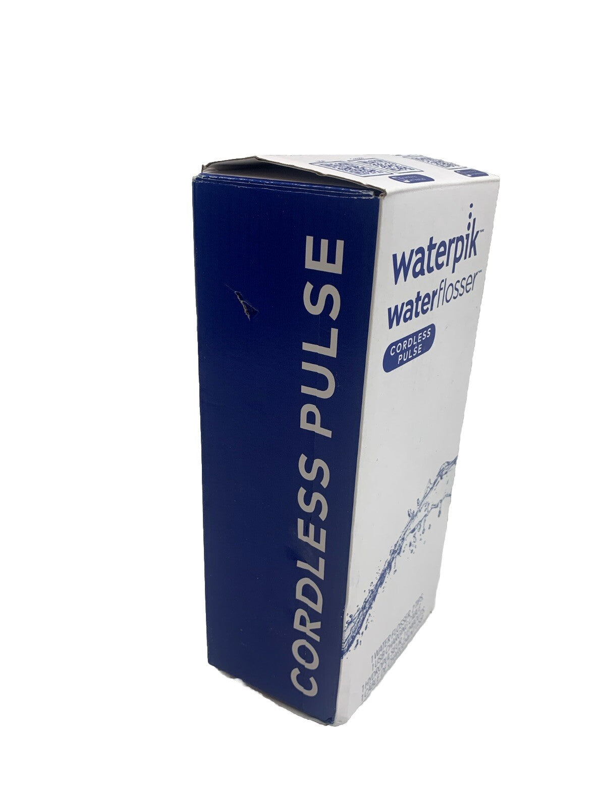 Waterpik Cordless Pulse Rechargeable Portable Water Flosser WF-20 Portable Blue