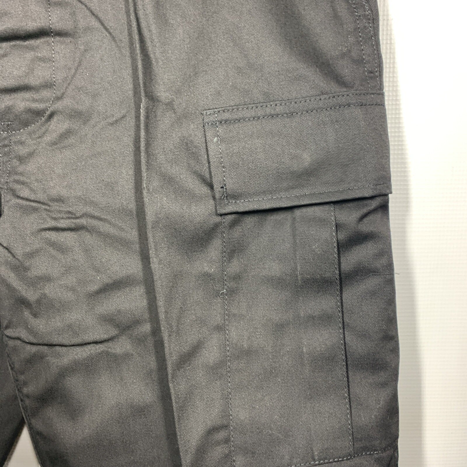 Rothco 65206 Black Military Bdu Shorts  Gargo Army Swat M (31”-35”) with Pocket