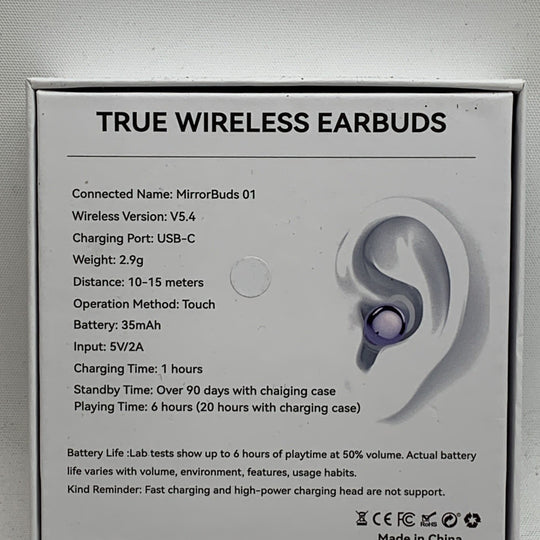 Rehoria MirriBuds 01 Wireless SleepBuds Hifi Stereo Sound for Night and Day