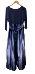 S.L. Fashions Long Satin Mother of The Bride Dress Formal Party Gown Size 12P