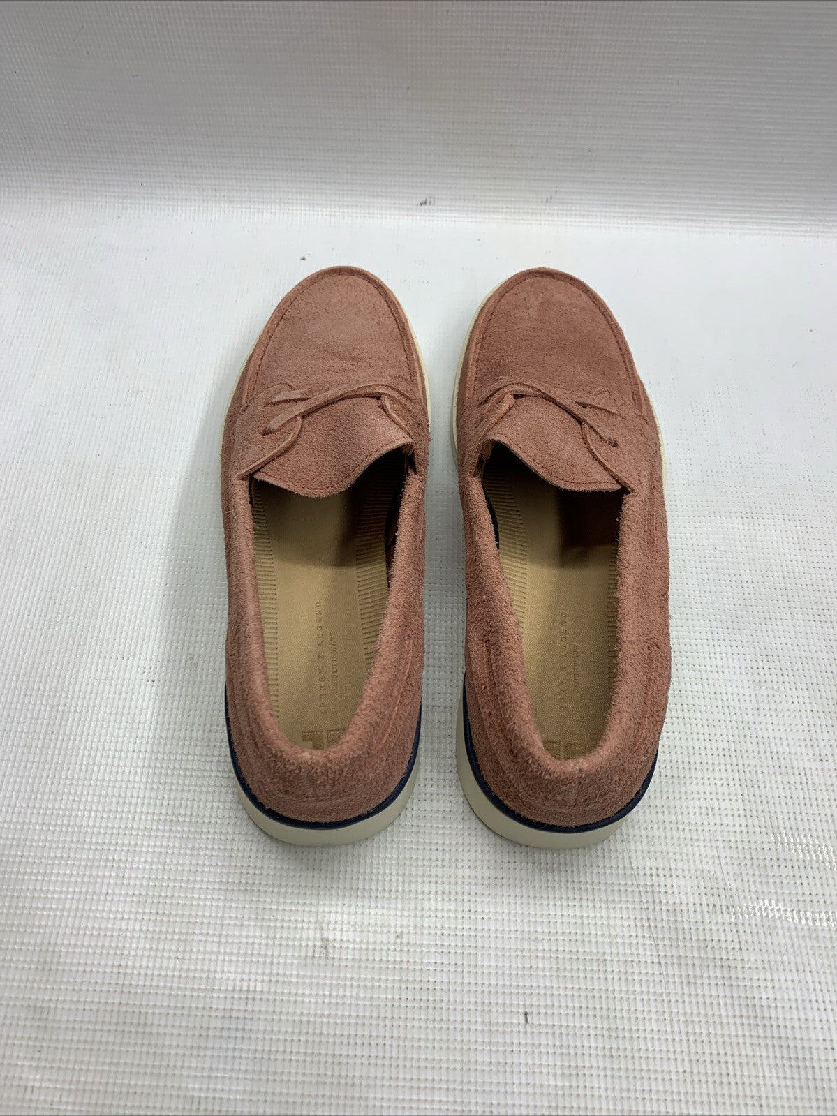 Sperry John Legend Men's Legend Signature Plushwave Boat Shoes Rust Size 12 M