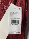 Adrianna Papell Women's Beaded Mesh Dress Cranberry Size 8 Sleeveless V-neck