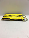 GIBBON GRIP 3ft ANSI Fall Protection Choker Cross Arm Strap Anchor Yellow 2 pack