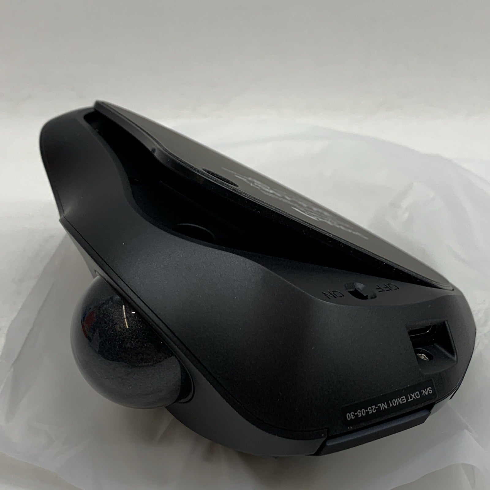 ProtoArc EM01 NL Ergonomic Wireless Trackball Mouse Black for Computer Laptop