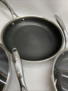 Deluxe 13 Piece Hybrid Ceramic Nonstick Stainless Steel Cookware Set Cooking
