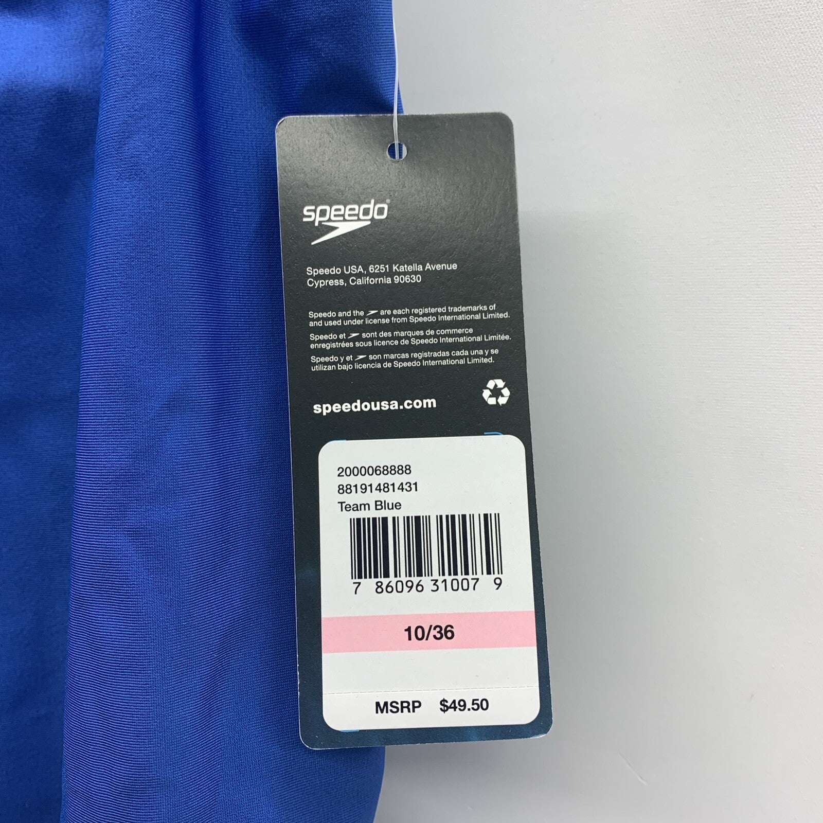 Speedo Womens Standard Swimsuit One Piece Prolt Super Pro Solid Adult Blue 10/36