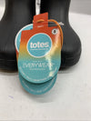 Totes Cirrus Black Chelsea Ankle Rubber Waterproof Rain Boots Men Size 8 Slip-on