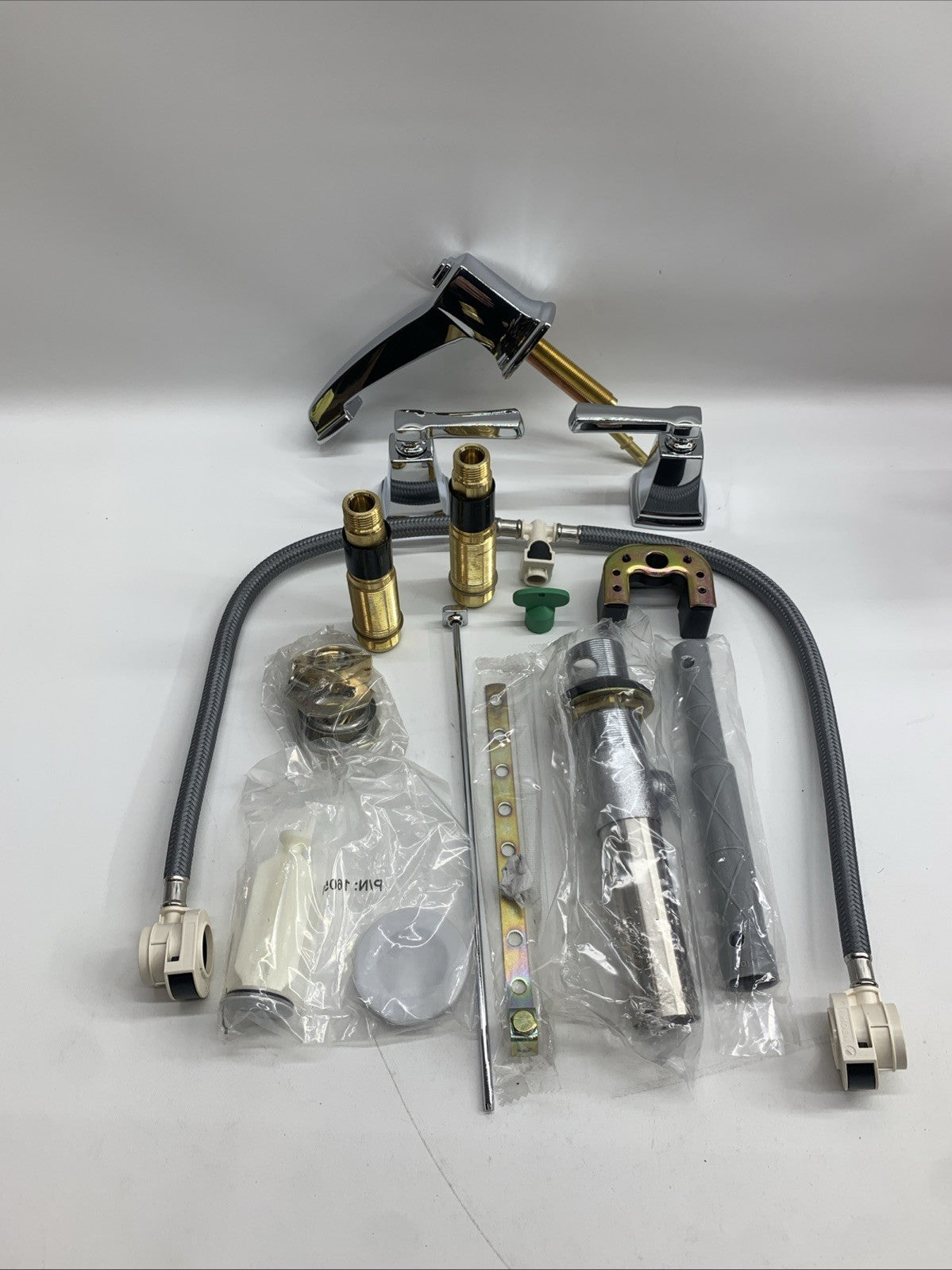 Moen TV6220 Boardwalk Chrome Two-Handle High Arc Widespread Bathroom Sink Faucet