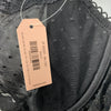 DOBREVA Women's Sexy Lace Bra Underwire Balconette Unlined Demi Sheer Black 42D