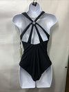 Calvin Klein Women's V-neck Twist Front Tummy Control One Piece Swimsuit Size 8