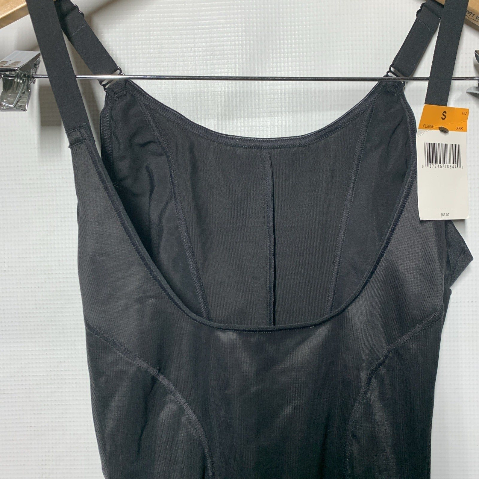 Maidenform FL2656 Ultimate Slimmer Open Bust Body Shaper Shapewear Briefer Black