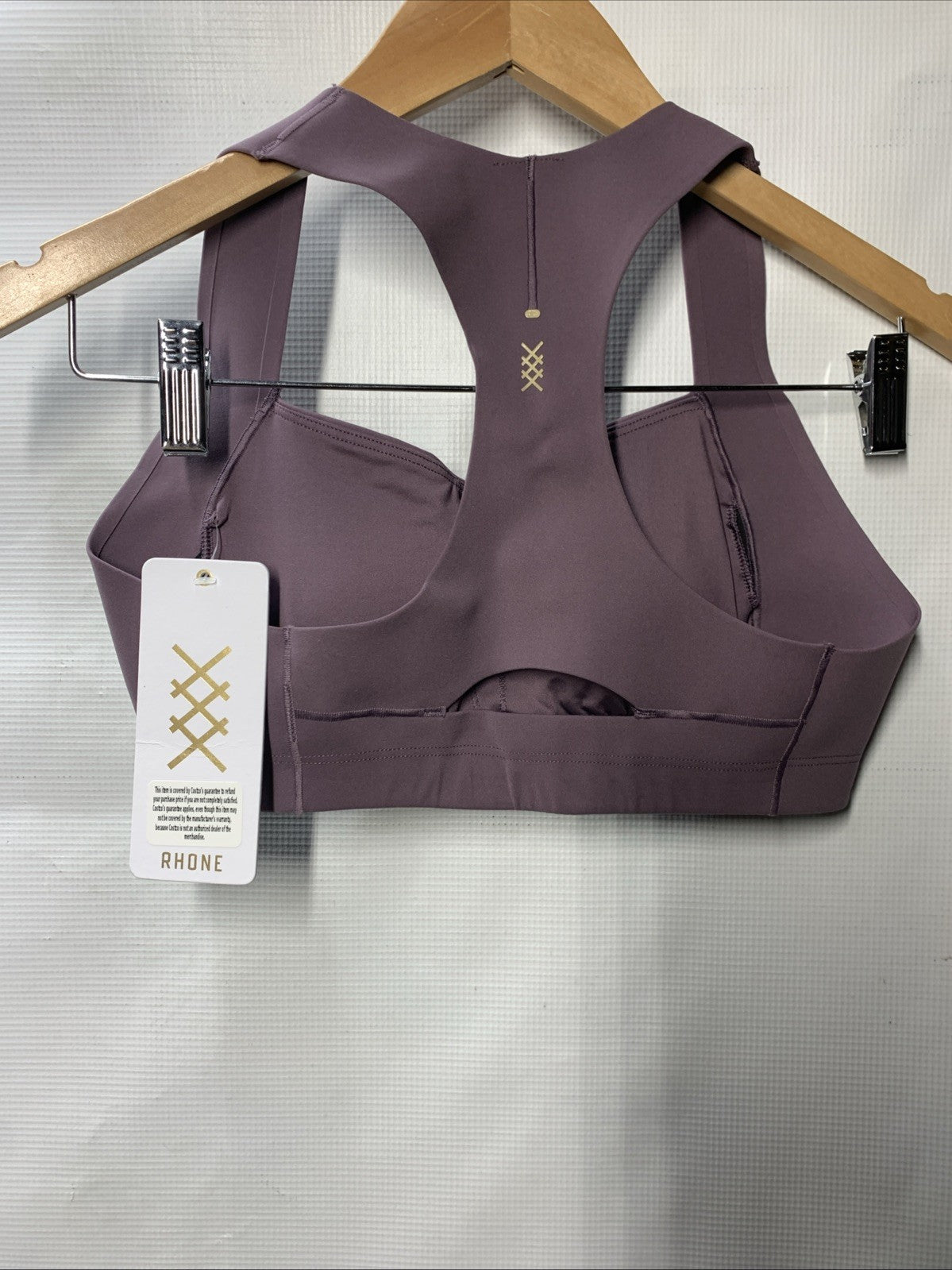 Rhone Women's Revive Gym Sport Bra Wireless Pull-On Size Small Good Coverage