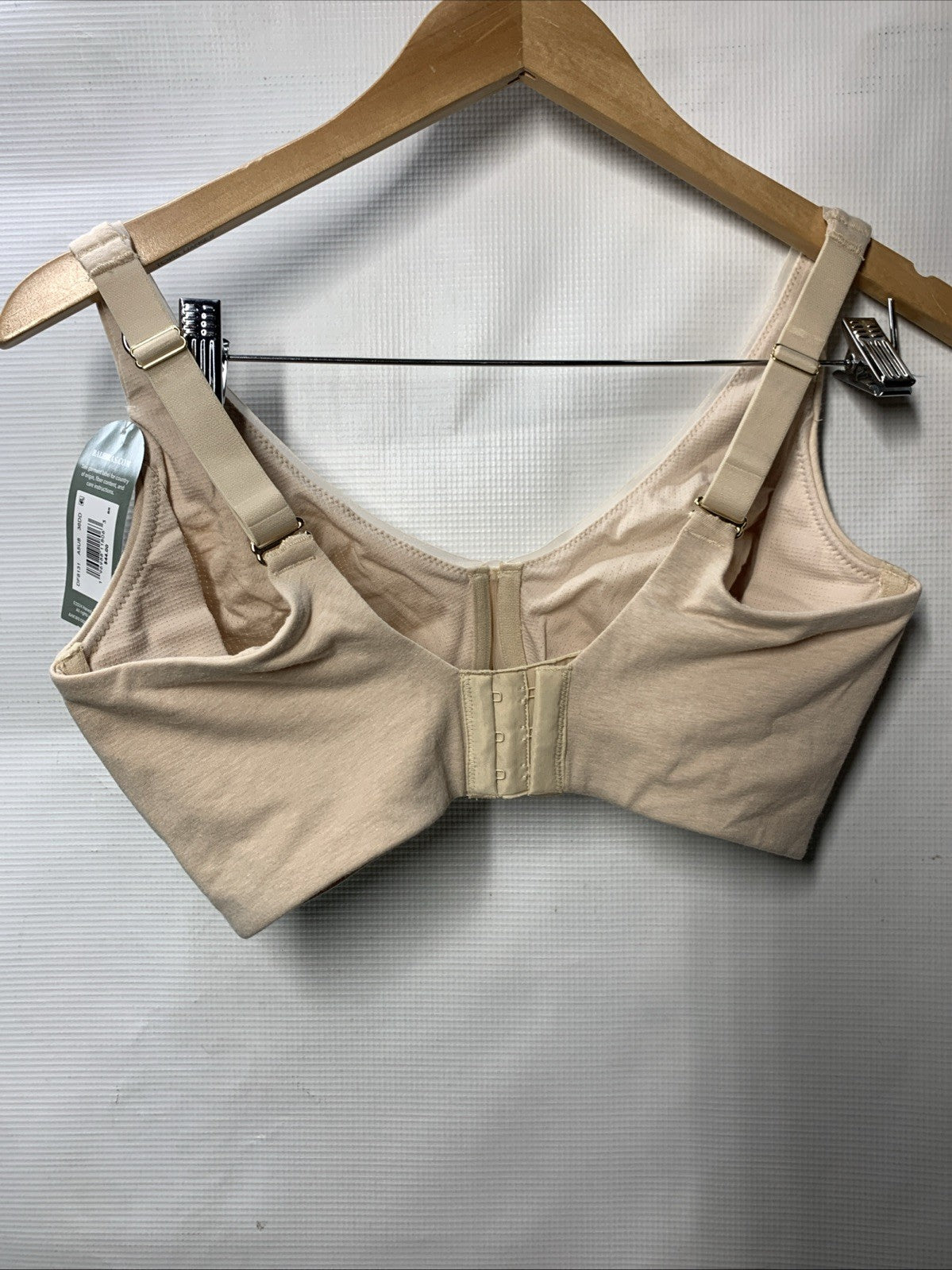 Bali DF8131 Cotton Collection 2-Ply Underwire Bra Lightly Lined Breathable 36DD