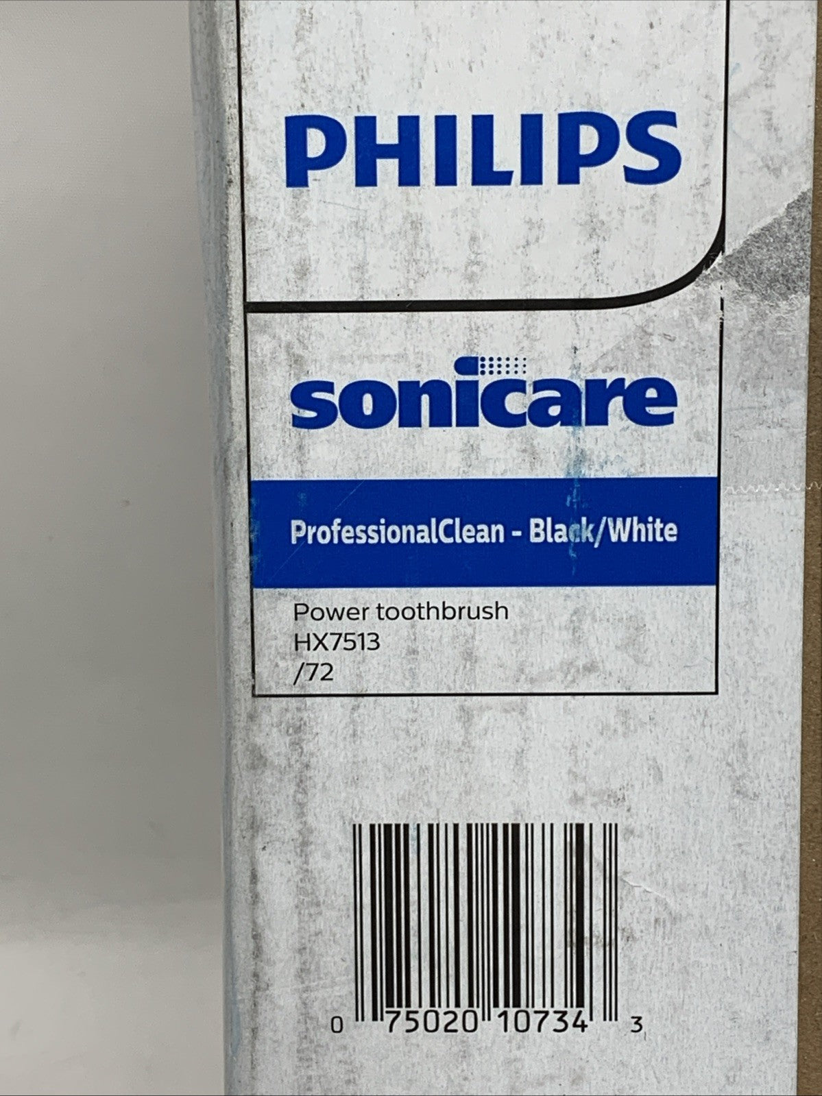 Philips Sonicare HX7513/72 ProfessionalClean Power Toothbrush Black/White 2 Pack