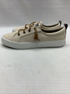 Sperry Womens Crest Vibe Linen Sneaker Oat Size 9.5 Lace-up Shoes Classic Casual