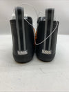 Totes Cirrus Black Chelsea Ankle Rubber Waterproof Rain Boots Men Size 8 Slip-on
