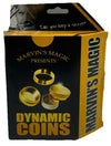 Marvin's Magic The Dynamic Coins Amazing Trick Set for All Levels - Magic Set