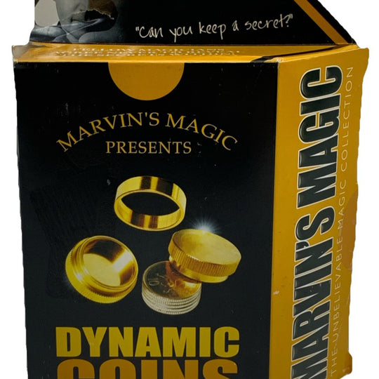 Marvin's Magic The Dynamic Coins Amazing Trick Set for All Levels - Magic Set