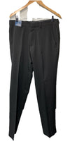 Kenneth Cole Reaction Recycled Micro-check Trouser Flat Front Dress Pant 32Wx32L