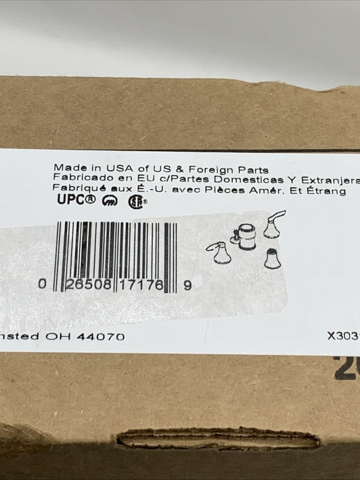 Moen T5220 Eva 2-Handle Bidet Faucet Deck Mount Trim kit Valve Required - Chrome