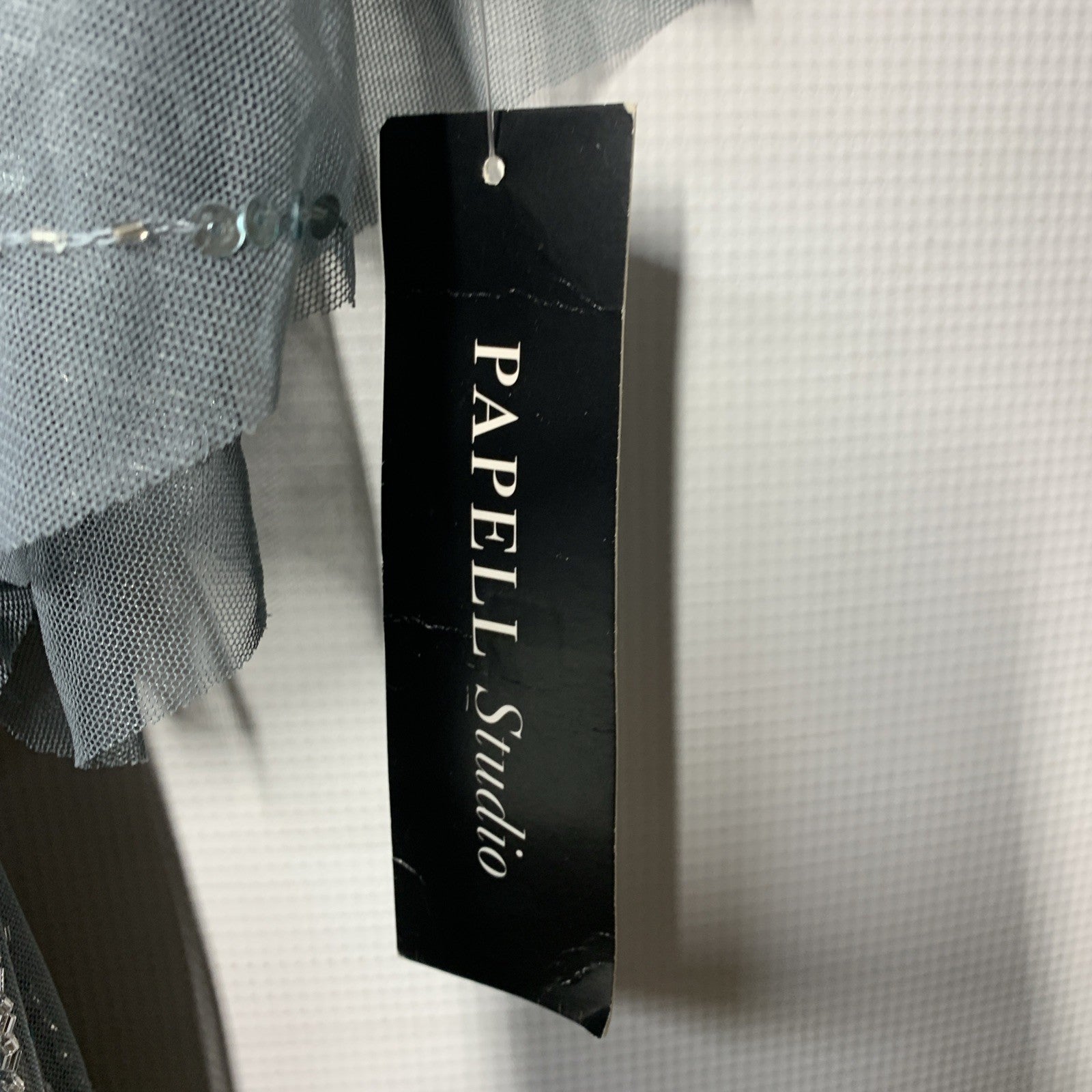 Adrianna Papel Studio Women's Lined Bodice Flutter Sleeve Formal Dress Size 10