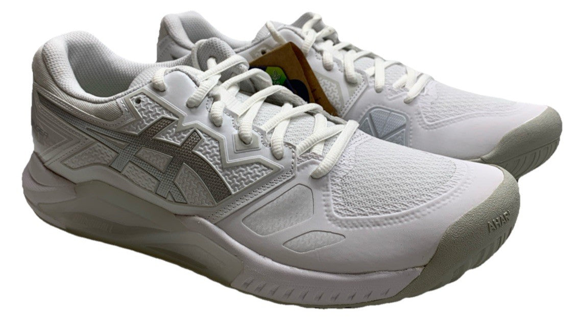Aisics Women's Gel-Challenger 13 White/Pure Silver Lace-up Tennis Shoes Size 11