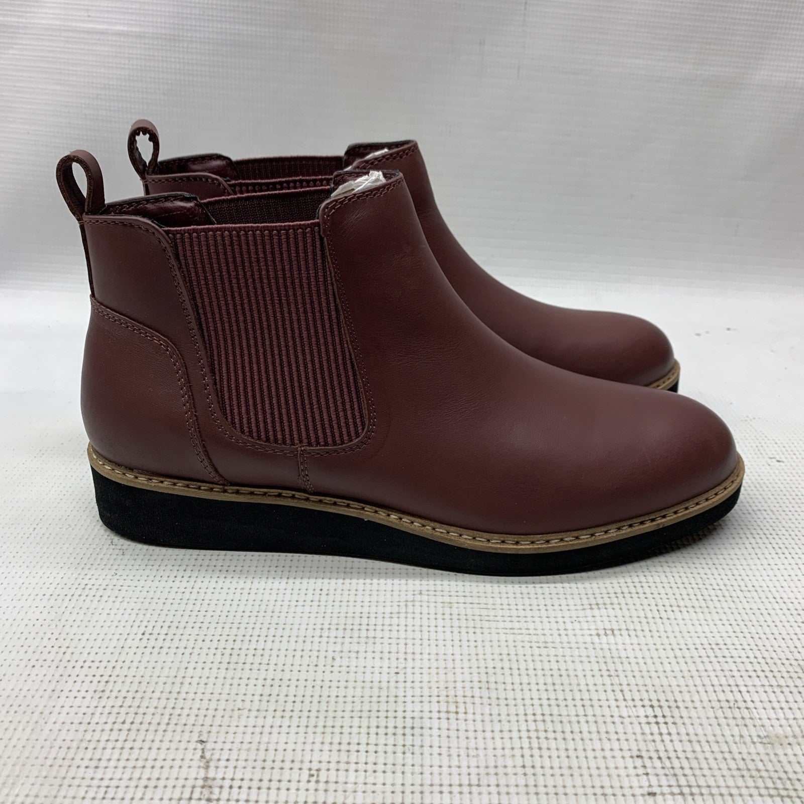 SoftWalk Women's Ankle Boots and Booties Wild Wood Dark Brown S2164-200 Size 10M