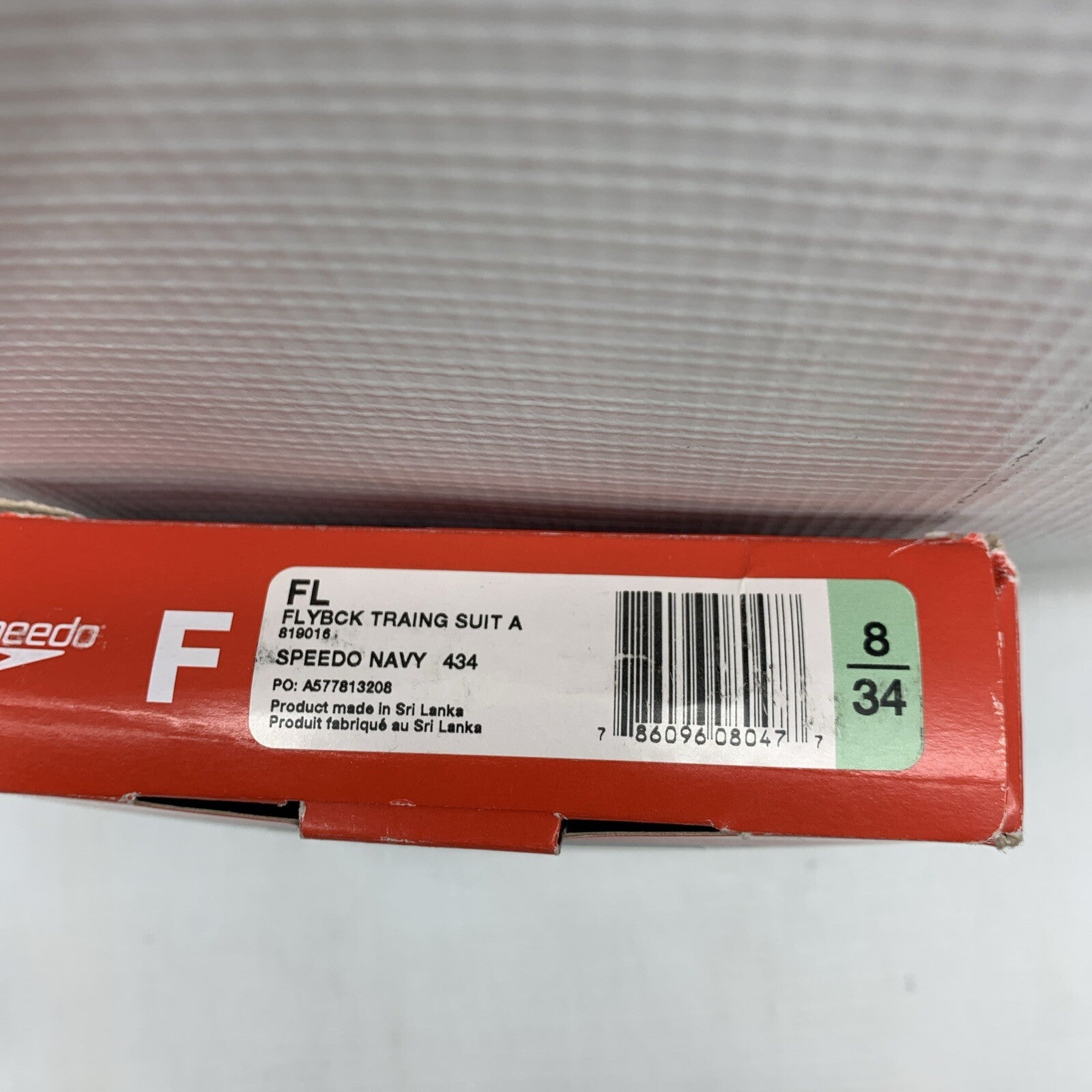 Speedo Women Swimsuit One Piece Endurance+ Flyback Solid Adult Navy Blue 8/34